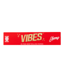 Vibes King Size Rolling Papers Hemp