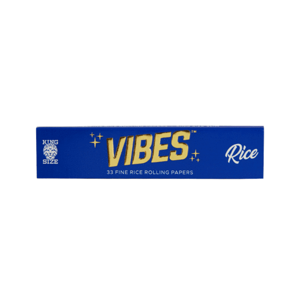 Vibes King Size Rolling Papers Rice