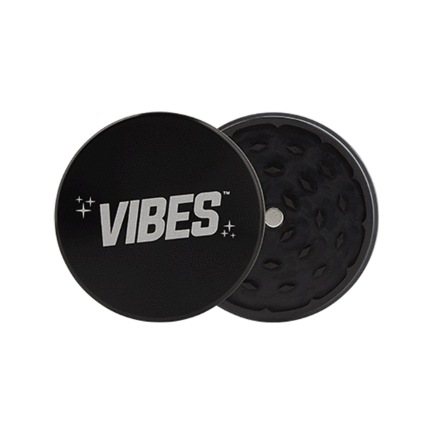 Vibes 2 Piece Grinder 63mm Black